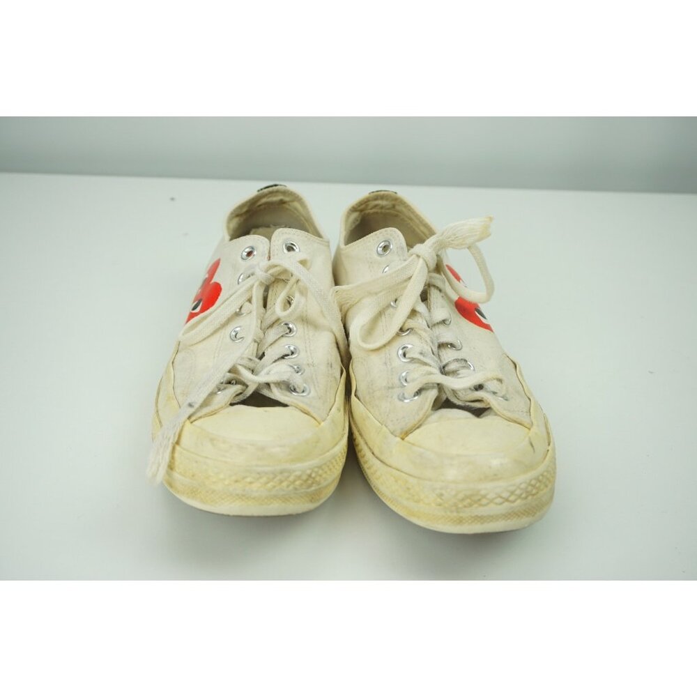 Converse Comme des Garcons Play Low Canvas Shoes Size 10 Men's - Picture 2 of 9